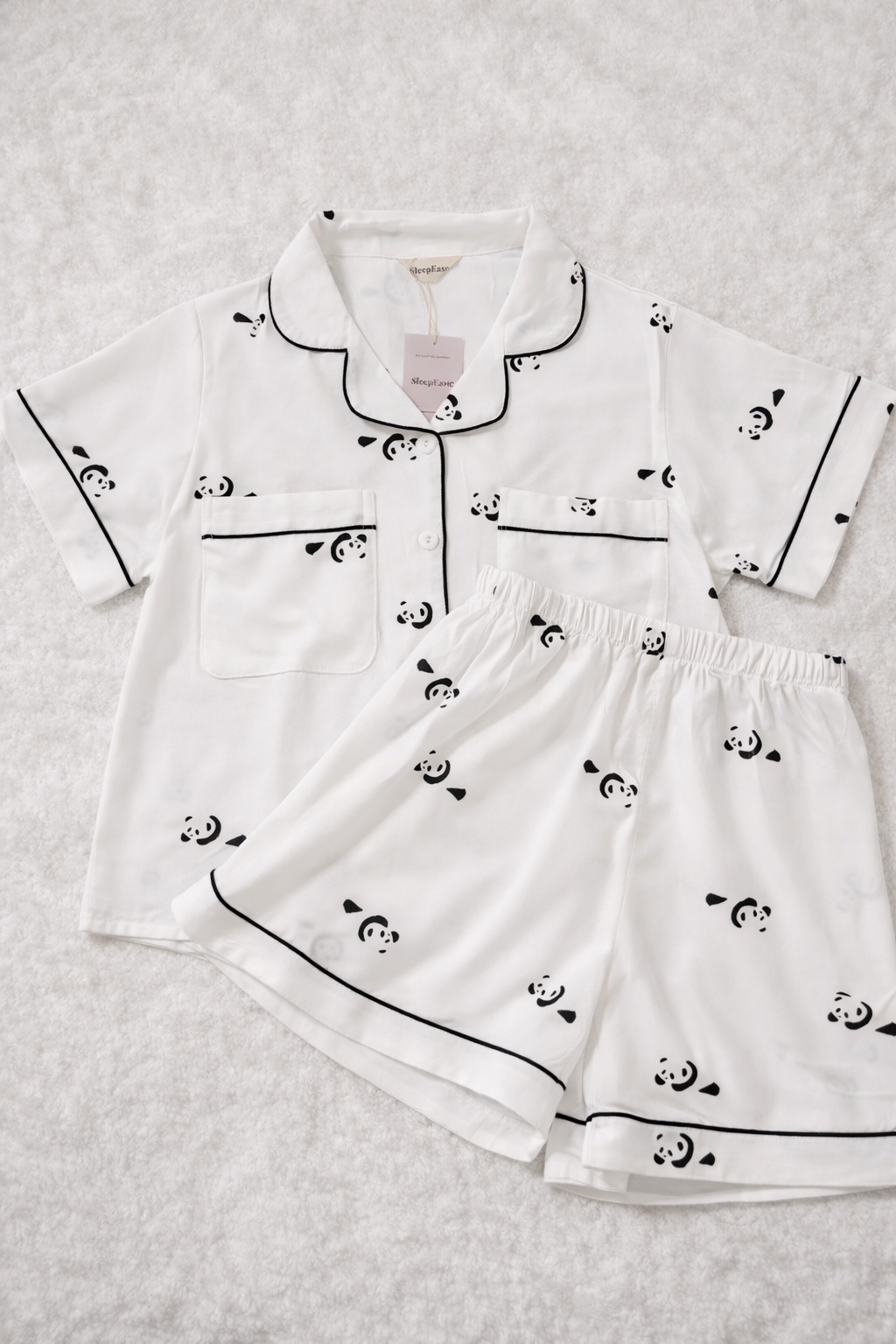 SleepEase Pajama Set with Triple Layer Pocket Technology