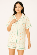 SleepEase Pajama Set with Triple Layer Pocket Technology